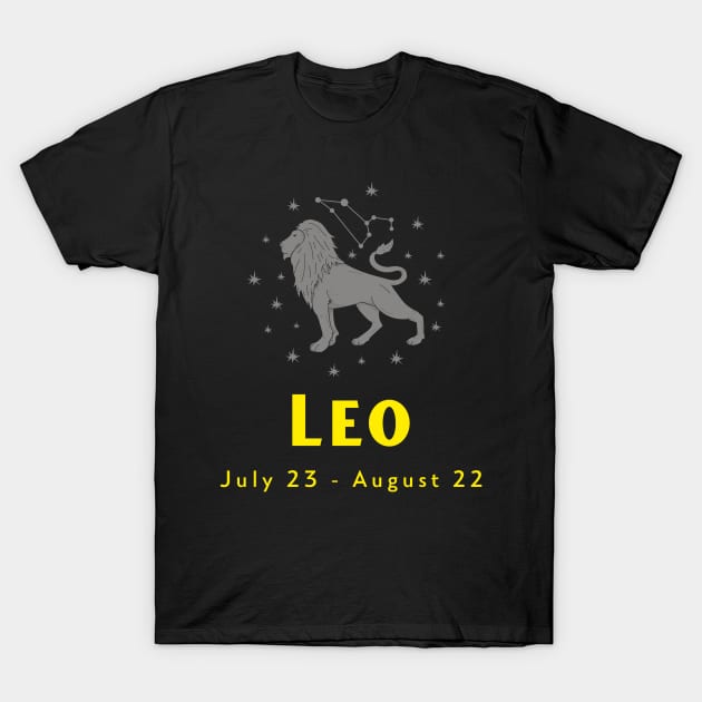 Leo T-Shirt by Conundrum Cracker